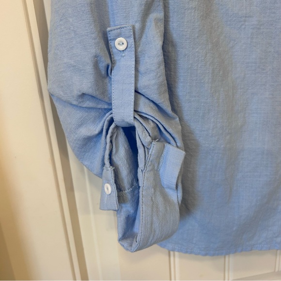 Light Blue Button-Up Shirt - Picture 2 of 4